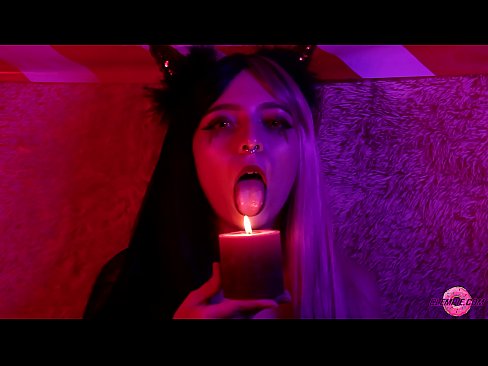 ❤️ Blowjob na-anụ ọkụ n'obi sitere na Sexy Succubus nwere mmezu ọnụ ❤️ Mmekọahụ